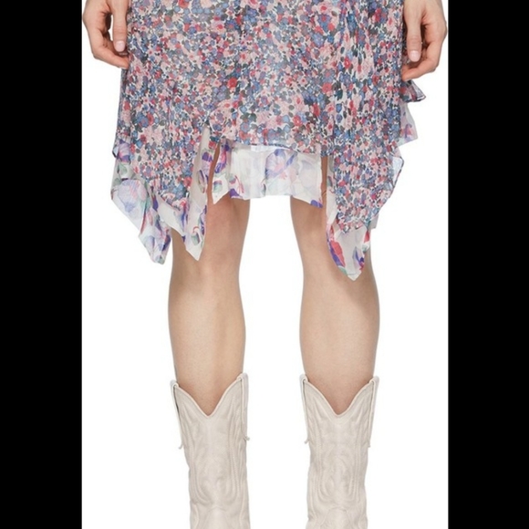 Isabel Marant Silk Etoile Orka Top/Skirt Set .Skirt 36/4 Top 38/6 (Note Size) - Picture 3 of 15